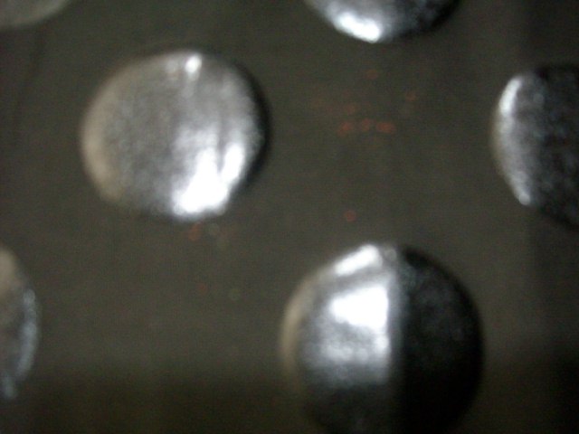 5.Black Foil Bubbles